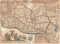 D17-20 Caarte van het Oude Landt van Diepen Dorst , 1698